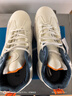回力男鞋籃球鞋2025秋冬季新款男士高幫運動(dòng)跑步鞋休閑鞋子 白藍桔 43 曬單實(shí)拍圖