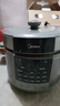 美的（Midea）電壓力鍋電高壓鍋高壓電飯鍋微壓電飯煲6升0涂層304不銹鋼不粘家用加深雙內膽3-12人煲湯燉肉煮飯 家庭大容量 8L 曬單實(shí)拍圖