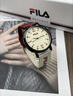 斐樂(lè )（FILA）手表女款復古風(fēng)帆布帶學(xué)生手表運動(dòng)女孩初高中生靜音考試手表 【紅色】 6835-001 曬單實(shí)拍圖