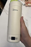 美的（Midea）便攜式電熱水杯 電熱水壺 保溫燒水杯 350ml迷你便攜式旅行出差 智能恒溫加熱杯 316L不銹鋼 年貨 0.35L 【精準控溫】MK-DB35X22 曬單實(shí)拍圖