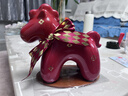 貝漢美（BHM）馬年擺件文創(chuàng  )三八節女神禮物婦女節桌面客廳生日禮物送女生吉祥物 好運馬紅色大號（ 禮盒裝） 曬單實(shí)拍圖