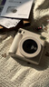 INSTAX富士instax立拍立得 一次成像相機 SQUARE SQ1 云母白 曬單實(shí)拍圖