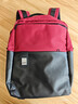 樂(lè )上雙肩包男14英寸筆記本電腦包商務(wù)出差背包旅行包情侶款休閑書(shū)包 R07T紅色  曬單實(shí)拍圖
