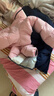 探路者（TOREAD）旗艦 兒童羽絨服男女中大童裝冬季保暖加長(cháng)款防風(fēng)外套 冰晶粉 150 曬單實(shí)拍圖