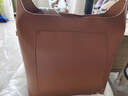 袋鼠2025女士包包真皮女新款女包斜挎包女簡(jiǎn)約大容量水桶包單肩腋下包 焦糖色(水桶包) 曬單實(shí)拍圖
