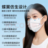 佳睦口罩透氣馬卡龍色一次性蝶形口罩100只清涼防曬夏季薄款男女 曬單實(shí)拍圖