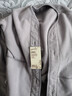MUJI男式 抓絨 無(wú)領(lǐng)開(kāi)衫 男士外套25年冬季 男裝 上衣男款 AB1P8A5A 灰色 S (165/84A) 曬單實(shí)拍圖