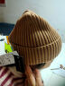 羅蒙針織帽子男女秋冬季保暖帽戶(hù)外騎行防風(fēng)防寒護耳冷帽百搭毛線(xiàn)帽 曬單實(shí)拍圖
