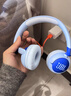 JBL JR320BT 頭戴式無(wú)線(xiàn)藍牙兒童耳機 益智玩具沉浸式學(xué)習音樂(lè )背書(shū)兒童耳機APP控制兒童新年禮物 藍色 曬單實(shí)拍圖