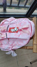 史努比（SNOOPY）書(shū)包小學(xué)生女生1-3-6年級180度全開(kāi)口兒童學(xué)生書(shū)包 夢(mèng)幻粉大號 曬單實(shí)拍圖