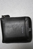 GIOIO日本進(jìn)口品質(zhì)新款拉鏈錢(qián)包男短款韓版潮學(xué)生復古橫豎款錢(qián)夾青年多 黑色橫款 曬單實(shí)拍圖