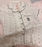 維多利亞的秘密（Victoria's Secret）宅度假天絲綿柔印花睡衣家居服套裝女不易皺 曬單實(shí)拍圖