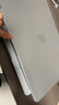 VOKAMO防摔耐刮適用蘋(píng)果電腦筆記本MacBook Air13英寸保護殼M4/3/2帶支架22到2025年新款磨砂外套 半透明 曬單實(shí)拍圖