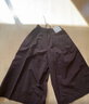 優(yōu)衣庫女裝休閑裙褲/七分褲褲子尼龍479399 38 深褐色 L /160/72A 曬單實(shí)拍圖
