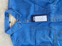 云廷秋冬加絨加厚牛仔保暖襯衣男士長(cháng)袖休閑羊羔絨特厚上衣外套 879-2藍色雙口袋 3XL （建議160-180斤） 曬單實(shí)拍圖