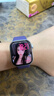 Apple/蘋(píng)果 Watch S11 智能手表GPS款42毫米銀色鋁金屬表殼霧紫色運動(dòng)型表帶M/L MEUU4CH/B 曬單實(shí)拍圖