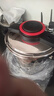 雙喜高壓鍋304不銹鋼燃氣電磁爐通用防爆家用壓力鍋22CM/7L單手開(kāi)合 曬單實(shí)拍圖