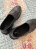 意爾康男鞋春秋羊皮舒適軟底樂(lè )福鞋一腳蹬休閑皮鞋男 96159W黑色43 曬單實(shí)拍圖