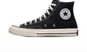 匡威（Converse）1970s 經(jīng)典三星標高幫帆布鞋情侶運動(dòng)鞋學(xué)生鞋休閑帆布鞋 經(jīng)典黑色高幫 43 曬單實(shí)拍圖