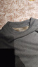 頂瓜瓜頂呱呱保暖內衣男加絨加厚中老年半高領(lǐng)抑菌內衣套裝男氦麻灰 185 曬單實(shí)拍圖