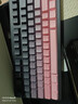 邁從（MCHOSE）G87 V2/K87S旋鈕無(wú)線(xiàn)機械鍵盤(pán)電競游戲客制化有線(xiàn)/藍牙三模gasket結構全鍵熱插拔筆記本電腦辦公 G87 黑莓粉漸變側刻 熾焰軸 曬單實(shí)拍圖