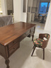 一具一家美式鄉村書(shū)桌全實(shí)木電腦桌1.6米電腦臺桃花心木書(shū)房家具 全實(shí)木電腦桌書(shū)桌紅色 曬單實(shí)拍圖