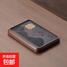 胡桃色茶盤(pán)家用客廳高檔小型茶臺茶具茶托盤(pán)辦公用仿烏金石干泡臺 小號千里江山茶盤(pán)39.5x26cm 曬單實(shí)拍圖