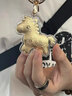 老鳳祥黃金擺件足金999馬上有錢(qián)鑰匙扣馬年本命年新年情人節禮物送女生 【馬年有禮】足金鑰匙扣約0.1g*代寫(xiě)賀卡 曬單實(shí)拍圖