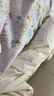 無(wú)印良品100%全棉磨毛四件套 秋冬加厚保暖雙人純棉床單 被套200*230cm初漫 曬單實(shí)拍圖