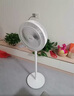 美的（Midea）電風(fēng)扇家用7葉落地扇搖頭電風(fēng)扇循臥室宿舍輕音風(fēng)扇臺式桌面小型風(fēng)扇臺地兩用升級款 白色丨7葉臺地兩用 曬單實(shí)拍圖