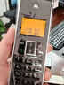 摩托羅拉（Motorola）C7501RC錄音電話(huà)機子母機 無(wú)繩無(wú)線(xiàn)座機電銷(xiāo)固定電話(huà)16G可擴展64G 鋼琴烤漆辦公家用領(lǐng)導經(jīng)理電話(huà)  曬單實(shí)拍圖