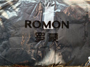 羅蒙（ROMON）馬甲男冬季加棉加厚潮流棉背心時(shí)尚外套男裝ZH66黑色4XL 曬單實(shí)拍圖