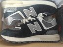 NEW BALANCE 運動(dòng)鞋男鞋女鞋厚底透氣休閑鞋574LG系列U574LGG1 42 曬單實(shí)拍圖