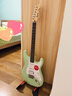 FENDER芬達Squier電吉他SONIC音速初學(xué)者入門(mén)芬德?lián)u滾吉它樂(lè )器ST TELE 【FSR限量】單單雙 沖浪綠ST 曬單實(shí)拍圖