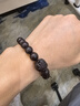 布達拉宮沉香南紅手串925銀文玩盤(pán)玩木質(zhì)手鏈男士送男友生日禮物 曬單實(shí)拍圖
