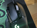 羅技（G）G502 HERO游戲鼠標 電競有線(xiàn)鼠標 吃雞鼠標RGB帶配重宏編程機械usb鼠標電腦英雄聯(lián)盟csgo送男友 G502 HERO黑色 曬單實(shí)拍圖