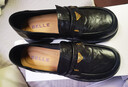 百麗（Belle）元寶樂(lè )福鞋女鞋2026春季新款商場(chǎng)同款羊皮黑色小皮鞋E9L1DAA6 黑色 36 (230mm) 曬單實(shí)拍圖