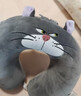名創(chuàng  )優(yōu)品（MINISO）迪士尼貓咪系列路西法記憶棉U型枕午睡枕旅行教室辦公室靠枕禮物 曬單實(shí)拍圖