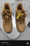 耐克NIKE男空軍一號AF1 新年禮物 運動(dòng)鞋CJ9179-200小麥色40.5 曬單實(shí)拍圖