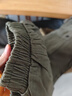 頂峰保羅（Dingfengbaoluo）工裝褲男款春夏束腳褲寬松潮牌休閑長(cháng)褲男 FK6603 軍綠色L 曬單實(shí)拍圖