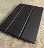 JPLAYER蘋(píng)果iPad 5/6/Air2 保護套9.7英寸2018款平板電腦保護殼三折支架智能休眠全包輕薄便攜防摔 黑色 曬單實(shí)拍圖