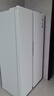海爾（Haier）冰箱522升超薄機身雙開(kāi)門(mén)對開(kāi)門(mén)白色風(fēng)冷無(wú)霜雙變頻凈味保鮮智能省電大容量家用電冰箱補貼15% 522升+黑金凈化 曬單實(shí)拍圖