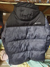 鴨鴨（YAYA）【260g充絨】短款羽絨服男士冬季新款加厚防寒面包服極寒紅色外套 黑迷彩色 L (175) 曬單實(shí)拍圖