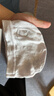 童泰（TONGTAI）嬰兒帽子莫代爾棉新生兒網(wǎng)眼胎帽初生寶寶透氣防風(fēng)帽紫色0-3月 曬單實(shí)拍圖