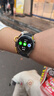 華為（HUAWEI）【新春開(kāi)工季】WATCH GT 6智能手表運動(dòng)玄璣感知系統血氧心率體溫呼吸監測藍牙通話(huà)防水男女情緒 46mm 雅丹黑-氟橡膠表帶【送皮表帶+貼膜】 曬單實(shí)拍圖