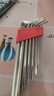 內六角扳手套裝六角工具六棱角8件套衣架水龍頭自行車(chē)拆卸神器 【長(cháng)款】?jì)攘前馐?件套 曬單實(shí)拍圖