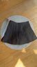 浪莎百褶裙女秋季2025新款高腰顯瘦學(xué)院風(fēng)a字半身裙小個(gè)子jk西裝短裙 曬單實(shí)拍圖