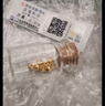 Lossot 投資金足金路路通金珠子散珠黃金轉運珠手鏈DIY小金圓珠金飾配件 曬單實(shí)拍圖
