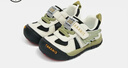 泰蘭尼斯兒童學(xué)步鞋26春季軟底舒適鞋子男童女童機能鞋黑/白24 曬單實(shí)拍圖