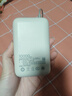 小米（MI）【3C認證】10000毫安充電寶自帶線(xiàn)快充超薄小巧迷你大容量便 杏色 淺咖色 10000毫安 曬單實(shí)拍圖